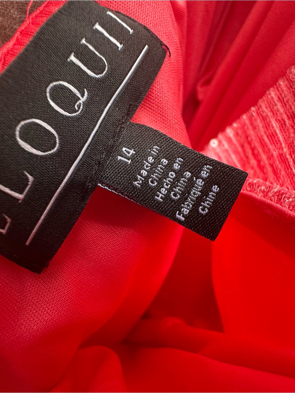 Eloquii Halter Sequin Midi Slip Dress Coral Ombre Size 14 Cocktail Party - Picture 6 of 8